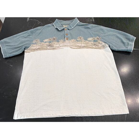 Boca Classics Club Golf Vintage Polo 90's Y2K 100% Cotton LG - Picture 2 of 14